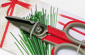 Nożyczki wielofunkcyjne - do wstążek i drutów
