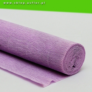 Krepa-krepina włoska pastelowy fiolet