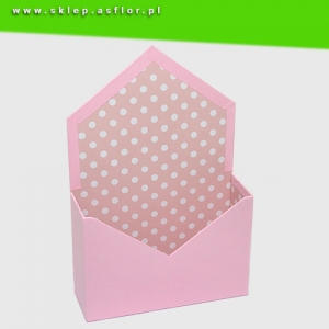 Flower box - koperta różowa